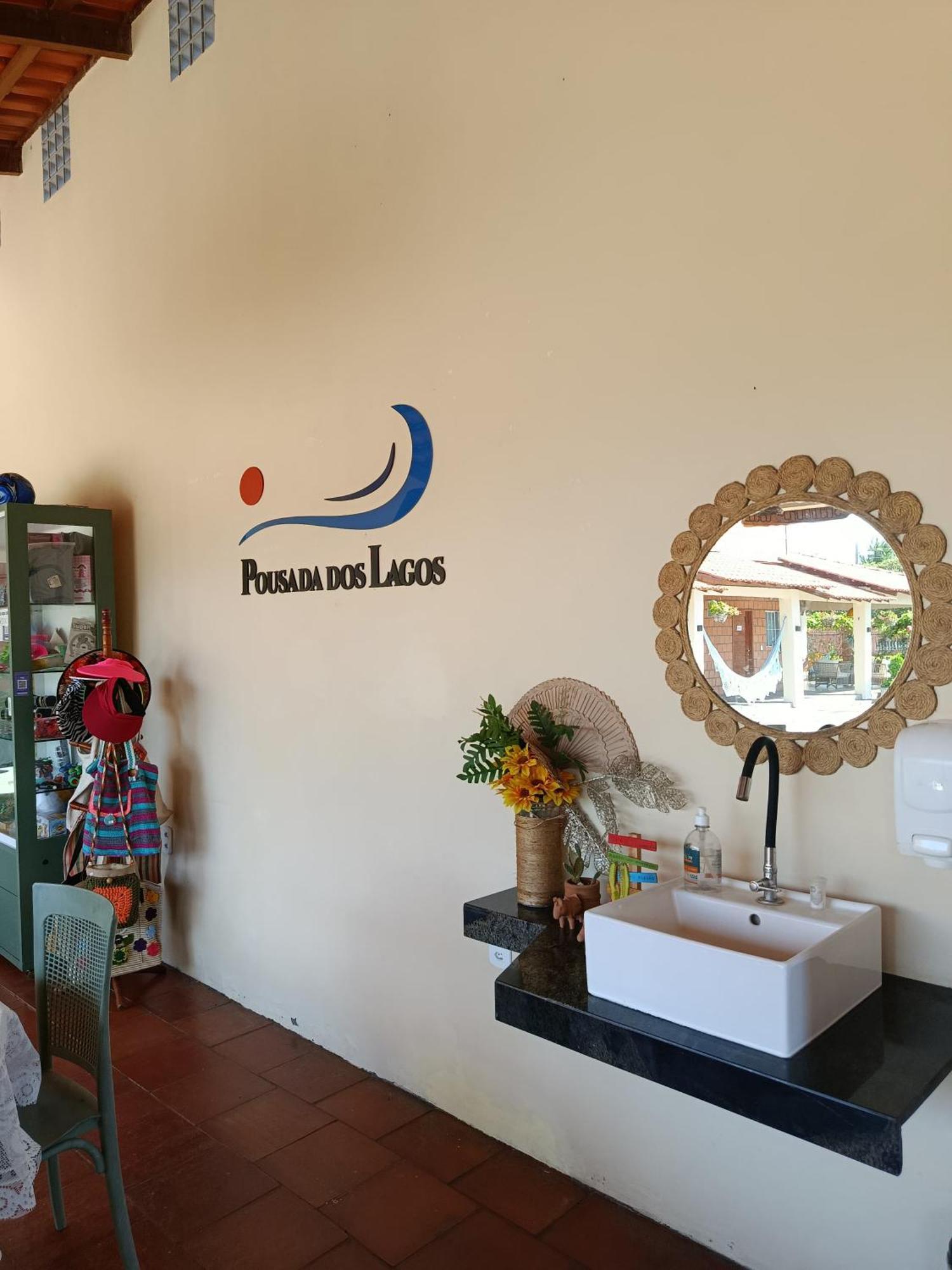 Pousada Dos Lagos Paulino Neves Esterno foto