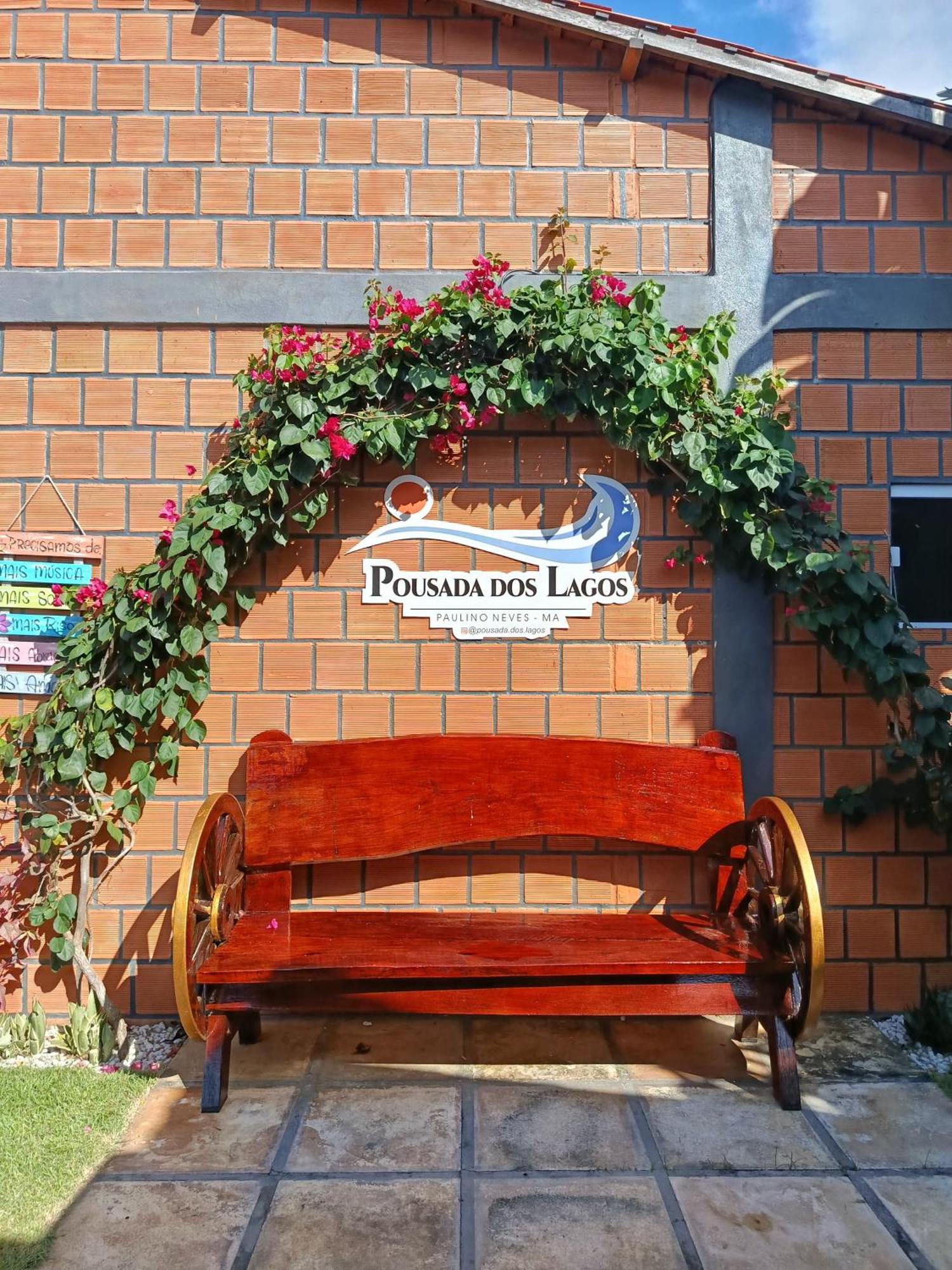 Pousada Dos Lagos Paulino Neves Esterno foto